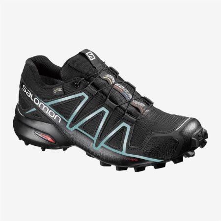 Salomon SPEEDCROSS 4 GTX W Laufschuhe Damen Schwarz [6IEH-R]